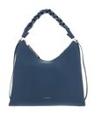 COCCINELLE Boheme Grana Double Shoulder Bag L Deep Blue / Sandshell