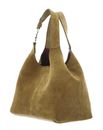COCCINELLE C-Easy Handbag Suede Seagrass COCCINELLE C-Easy Handbag Suede Seagrass