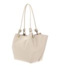 COCCINELLE Finn Handbag Grained Leather Sandshell