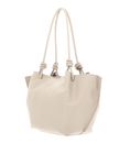 COCCINELLE Finn Handbag Grained Leather Sandshell