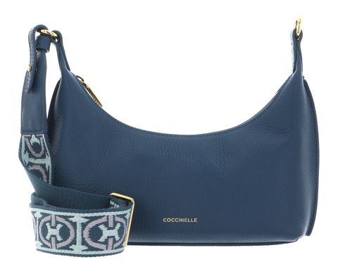 COCCINELLE Suri Mini Bag Grained leather Deep Blue