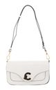 COCCINELLE C-Me Calf & Marb Handbag Pearl COCCINELLE C-Me Calf & Marb Handbag Pearl