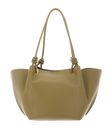 COCCINELLE Finn Handbag Grained Leather Seagrass