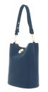 COCCINELLE Nikla Handbag Double Grainy Leather Deep Blue / Sandshell