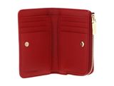 COCCINELLE Metallic Soft Wallet Scarlet