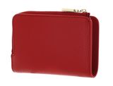 COCCINELLE Metallic Soft Wallet Scarlet