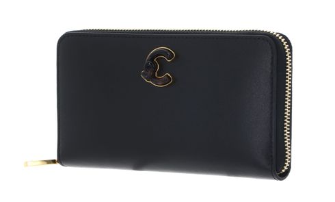 COCCINELLE C-Me Calf & Marb Wallet Noir