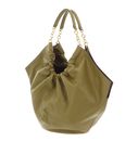 COCCINELLE Smash Handbag Smooth Leather Seagrass