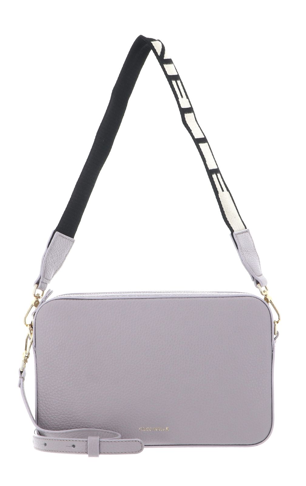 COCCINELLE Tebe Mini Bag Grained Leather Oyster