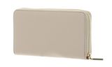 COCCINELLE Metallic Soft Wallet Grained Leather Sandshell