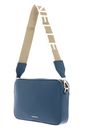 COCCINELLE Tebe Mini Bag Grained Leather Deep Blue