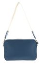 COCCINELLE Tebe Mini Bag Grained Leather Deep Blue