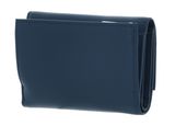 COCCINELLE Metallic Soft Wallet Grainy Leather Deep Blue