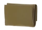 COCCINELLE Metallic Soft Wallet Grainy Leather Seagrass