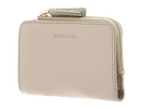COCCINELLE Tassel Wallet Sandshell