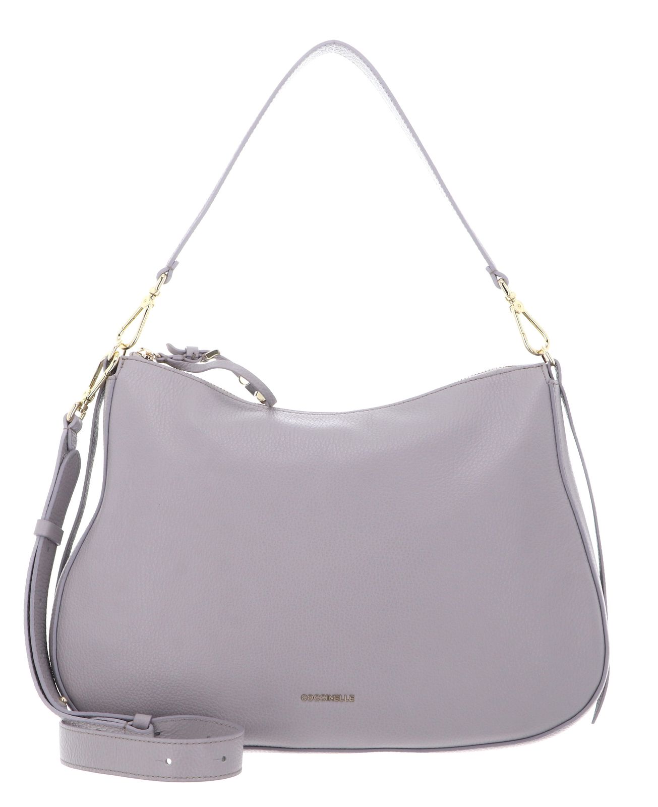 COCCINELLE Nory Handbag Grained Leather Oyster