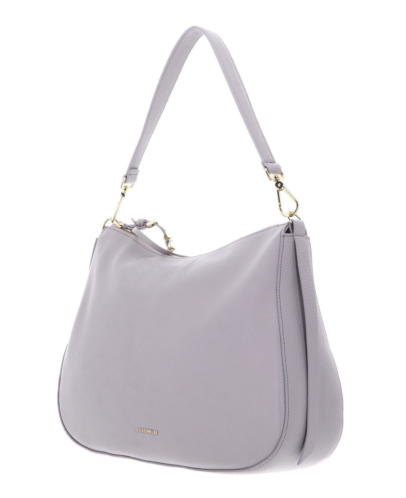 COCCINELLE Nory Handbag Grained Leather Oyster COCCINELLE Nory Handbag Grained Leather Oyster