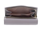 COCCINELLE Metallic Soft Wallet Grainy Leather Oyster