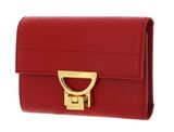 COCCINELLE Arlettis Wallet Grained Leather Scarlet