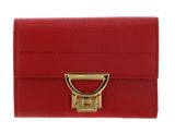 COCCINELLE Arlettis Wallet Grained Leather Scarlet
