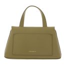 COCCINELLE Nikla Handbag Double Grainy Leather Seagrass / Sandshell