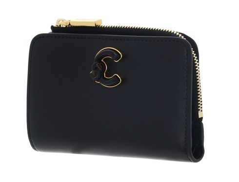 COCCINELLE C-Me Calf & Marb Wallet Noir