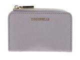COCCINELLE Metallic Soft Credit Card Holder Oyster