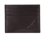 Ted Baker Raffles Embossed Corner Leather Cardholder Brown