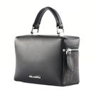 KARL LAGERFELD Ikon Monogram CC Vanity Crossbody S Brown-KL Mono