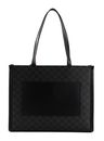 KARL LAGERFELD Ikon Monogram CC Square Tote Brown-KL Mono