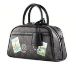 KARL LAGERFELD Ikon Monogram CC Bowling S Brown-KL Mono