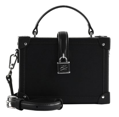 KARL LAGERFELD COTE D AZUR K / Autograph Padlock Trunk S Black - Nickel