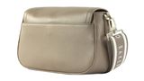 Ted Baker Louiize Webbing Leather Flapover Crossbody Bag Taupe