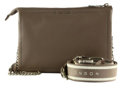 Ted Baker Larinda Webbing Leather Crossbody Bag S Taupe
