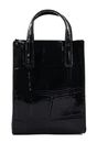 Ted Baker Viienna Croc Effect Mini Icon Bag Black