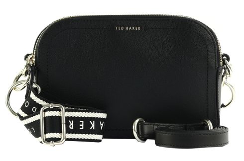 Ted Baker Luceele Webbing Leather Crossbody Bag Black Ted Baker Luceele Webbing Leather Crossbody Bag Black