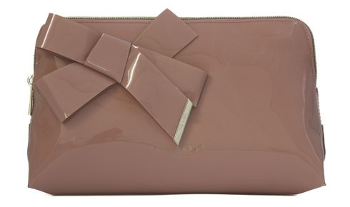 Ted Baker Nicco Knot Bow Washbag Pl - Pink
