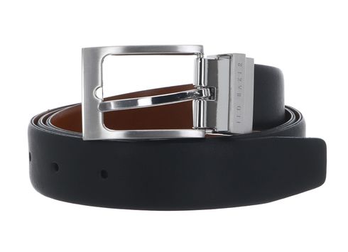 Ted Baker Karmer Reversible Leather Belt W85 Black
