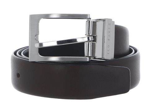 Ted Baker Karmer Reversible Leather Belt W95 Brn-Choc
