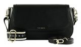Ted Baker Louiize Webbing Leather Flapover Crossbody Bag Black