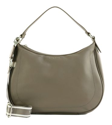 Ted Baker Lyshia Webbing Leather Hobo Bag L Taupe
