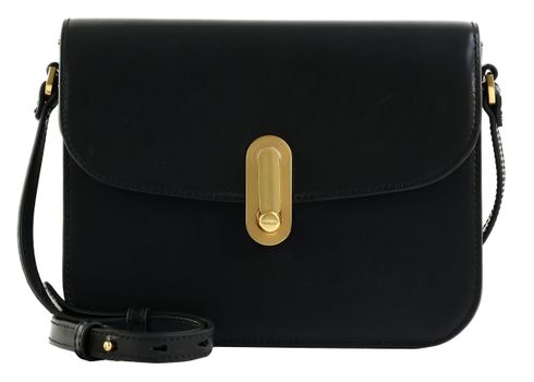 Ted Baker Kkayli Polished Leather Satchel Bag Black