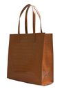Ted Baker Wenella Croc Effect Icon Bag L Tan