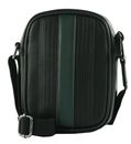 Ted Baker Evver Striped PU Flight Bag Black