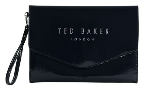 Ted Baker Caelyn Crinkle Icon Pouch Navy