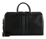 Ted Baker Kelvin Stripe PU Holdall Bag Black