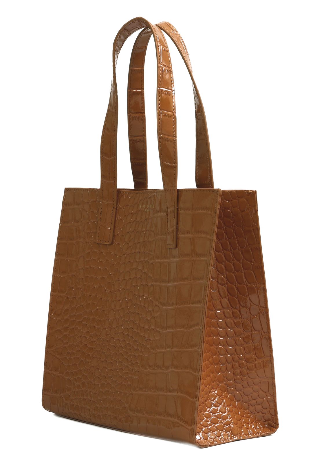 Ted Baker Wenonaa Croc Effect Icon Bag S Tan Ted Baker Wenonaa Croc Effect Icon Bag S Tan