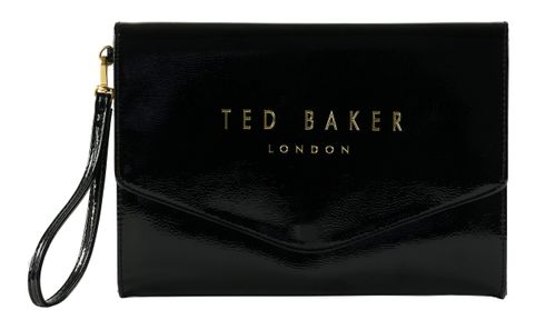 Ted Baker Crinkie Crinkle Icon Pouch Black