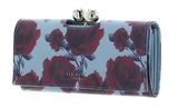 Ted Baker Ellrie Rose Print Bobble Purse L Mid - Blue