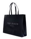 Ted Baker Caarmen Printed Crinkle Icon Bag XL Navy